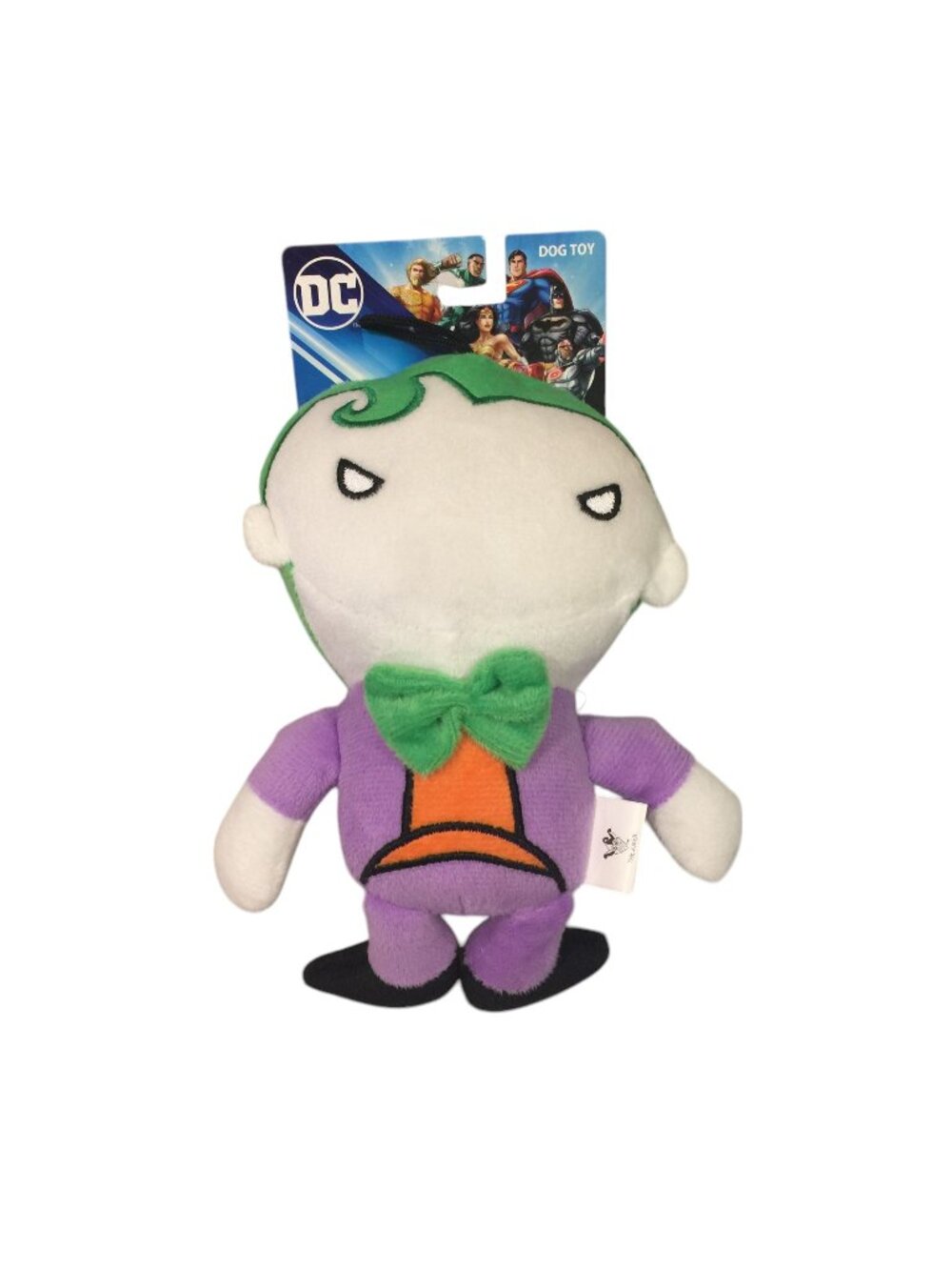 DC Comics THE JOKER Squeak Plush 8” Dog Toy